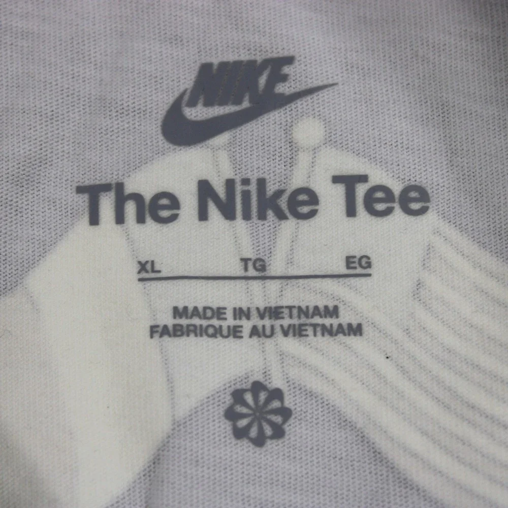 Nike Team USA Olympics Eagle Swoosh T-Shirt White FN0883-100 Womens XL New
